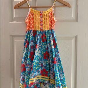 Matilda Jane Vibrant Floral Striped Dress